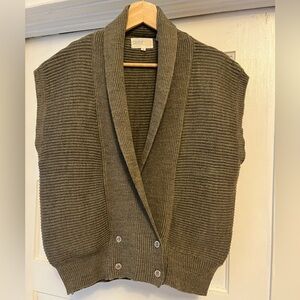 Astor One Vintage Large Wool Blend Sweater Vest